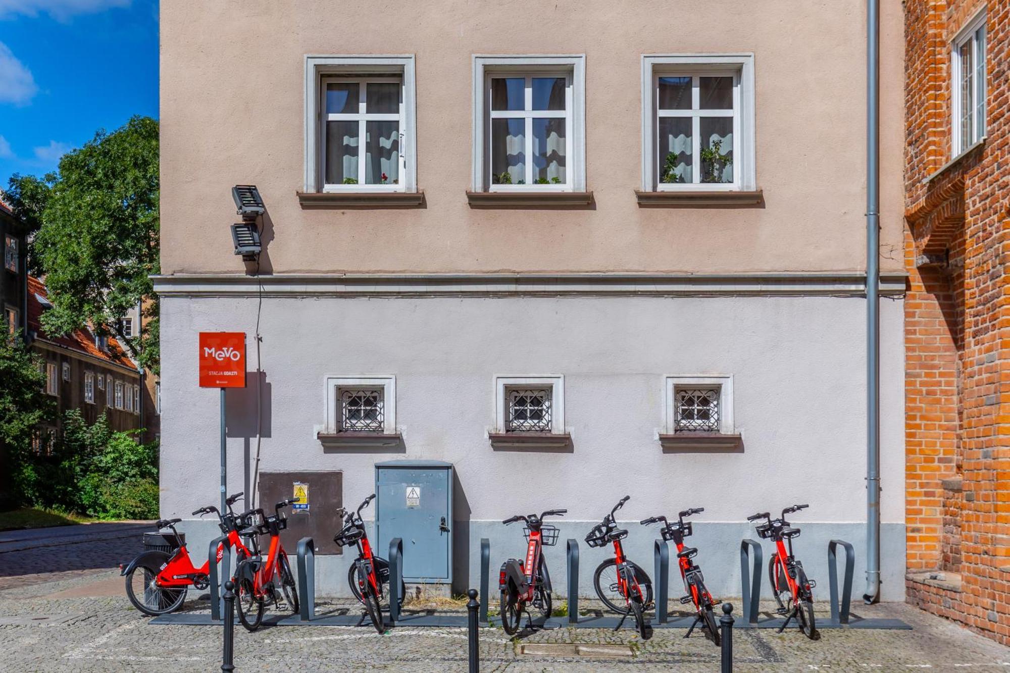 Stylowy Apartament W Sercu Starowki Z Widokiem Na Motlawe Gdańsk Exterior foto