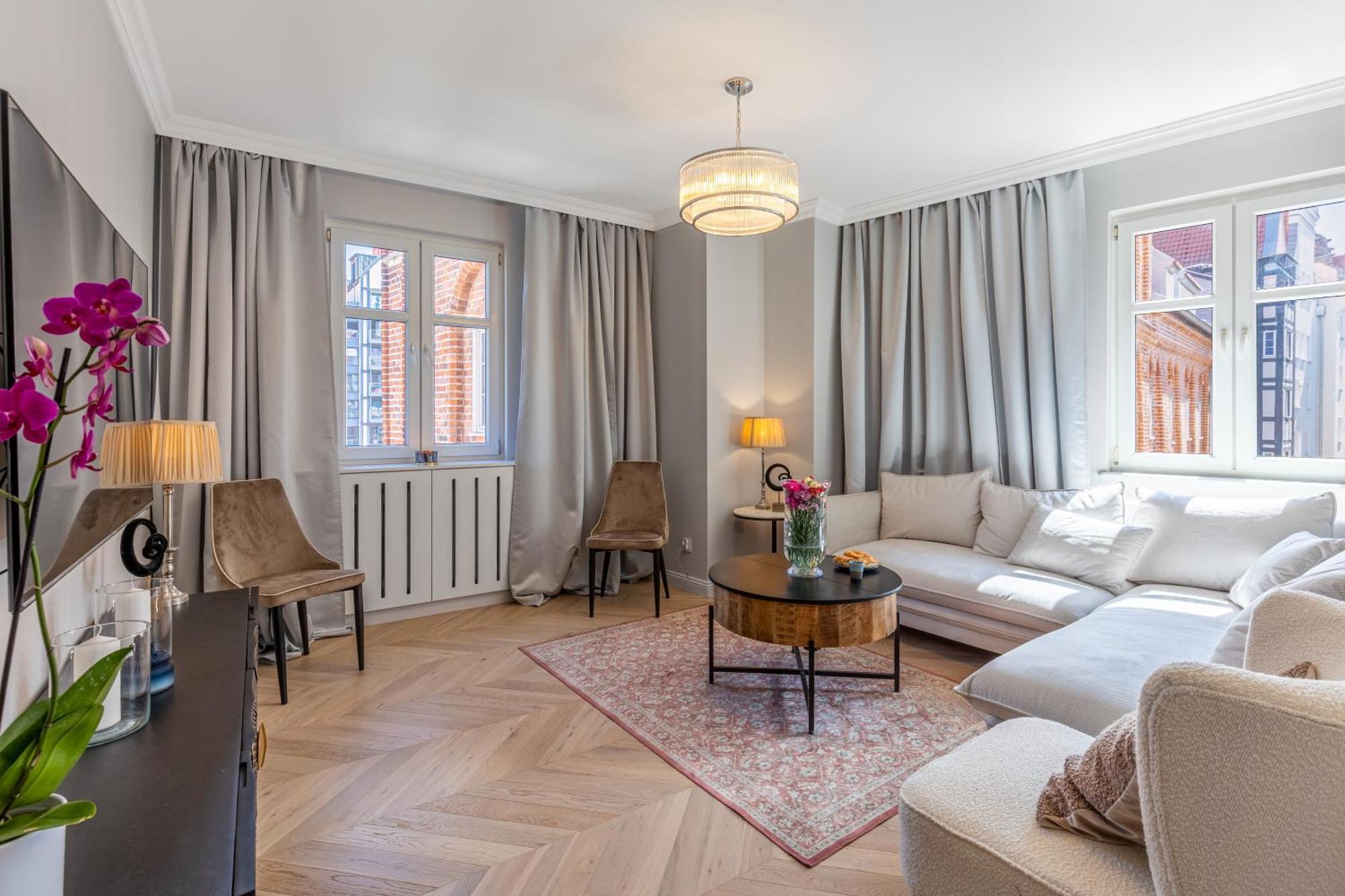 Stylowy Apartament W Sercu Starowki Z Widokiem Na Motlawe Gdańsk Exterior foto